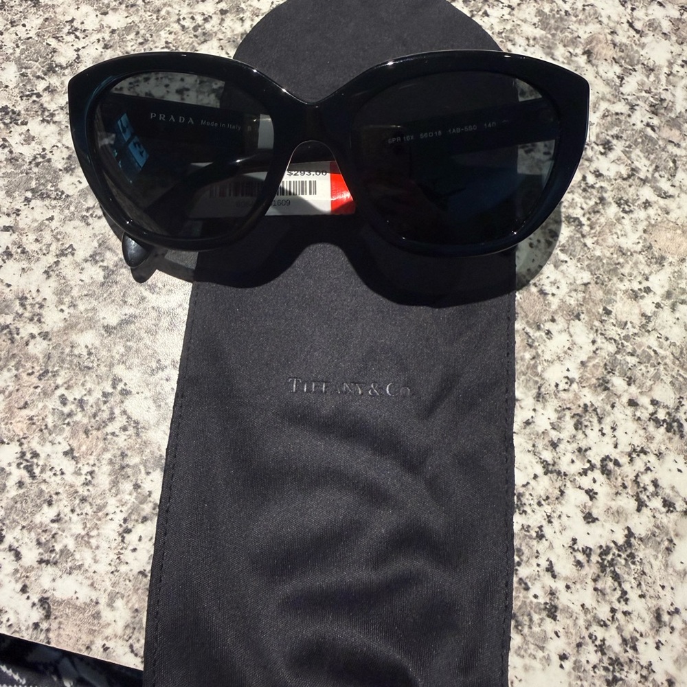 Prada Women's Black Sunglasses - Picture 5 of 5